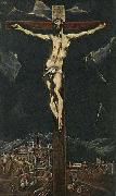 GRECO, El Christ in Agony on the Cross Spain oil painting artist